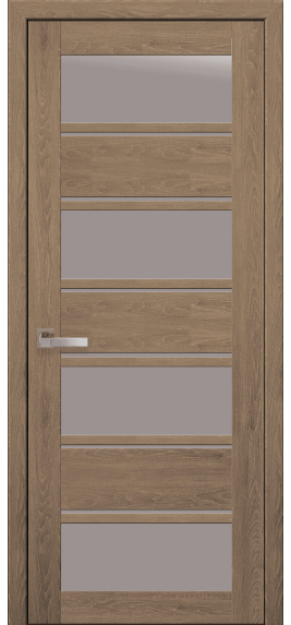 МІЖКІМНАТНІ ДВЕРІ НОВИЙ СТИЛЬ Мода ПВХ ULTRA Эліза з склом сатін